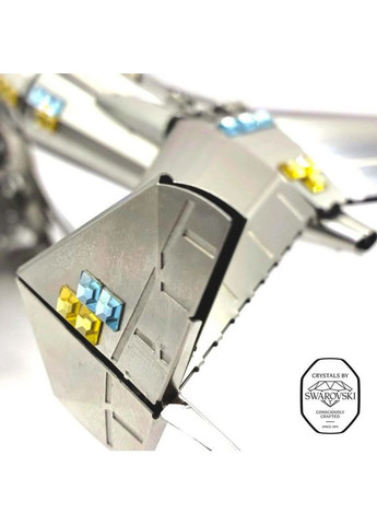 Коллекционная модель АН-225 "Мрия" CRYSTAL EDITION с кристаллами SWAROVSKI® (Собранная) MT001SWRSK/READY Metal Time (361113066)
