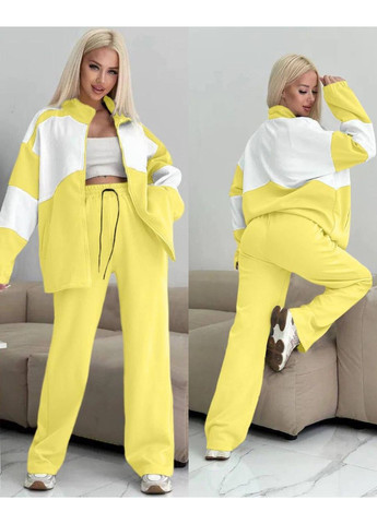 Женский спортивный костюм свободного кроя на флисе MonCher (363849289)