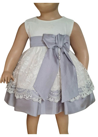 Белое платье нарядное для девочки 33566 белый 68 Ceremony by Wojcik (329188089)