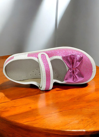 Дитячі ортопедичні тапочки капчики на липучці для дівчинки Waldi (327432026)