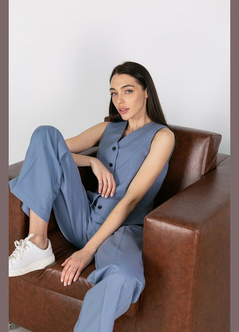 Жилет з V-подібним вирізом на ґудзики MKBS6510-1 Modna KAZKA (336933777)