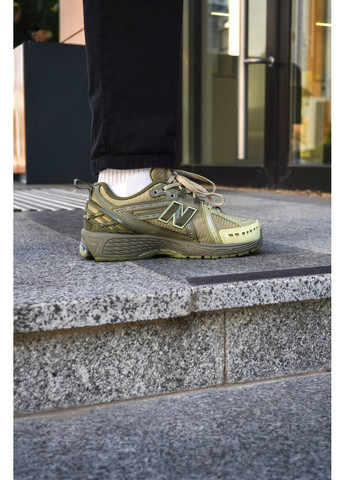 Цветные демисезонные кроссовки мужские new balance 1906r olive нью беланс 1906r No Brand