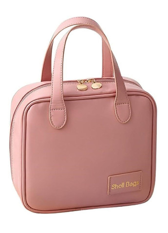 Косметичка органайзер сумка бокс для хранения косметики средств личной гигиены 21х8х19 см (476842-Prob) Розовая Unbranded (291838407)