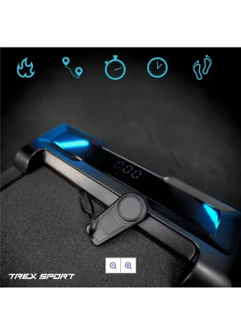 Бігова доріжка AERO TX-300WP — компактна, 0,8–6 км/год, LCD-дисплей TREX Sport (394047334)