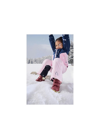 Малиновые осенние ботинки утепленные для девочки lidl 462429 Lupilu