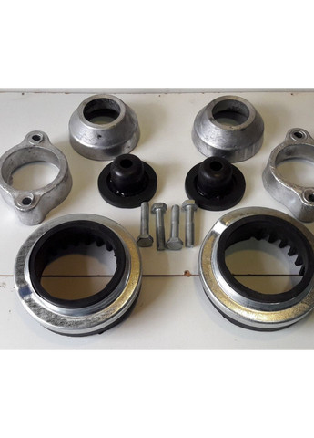 Проставки для Aveo 2002 — 2011 для збільшення кліренсу комплект зад і перед висота 20-30 мм No Brand (371993239)