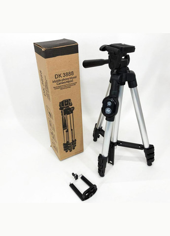 Штатив тринога Tripod DK-3888, Студійна стійка штатив настільна, Підлоговий штатив XO-147 для зйомки UKC (348432401)
