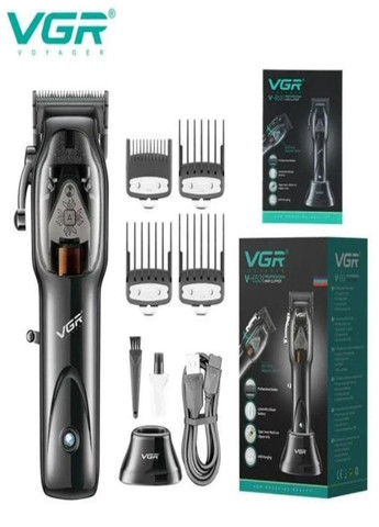 Професійна акумуляторна машинка для стрижки волосся V-653 VGR (289357766)