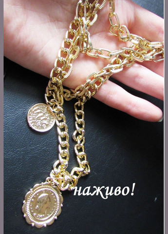 Колье цепи с медальонами Тара, 4136 Fashion Jewelry (347629137)