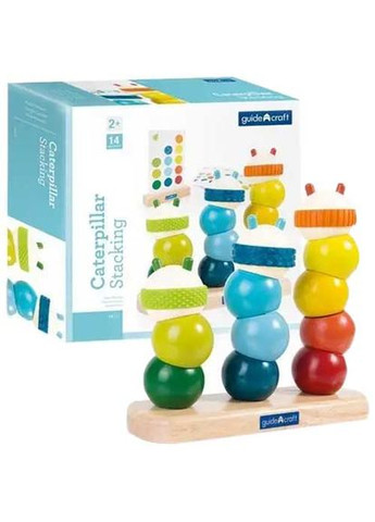 Пірамідка Manipulatives Гусениці (G6731) Guidecraft (323088698)