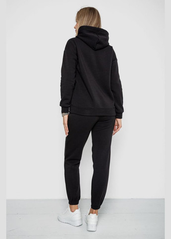 Спортивный костюм женский на флисе черный размер L (sku_241R1530) Ager (316319430)