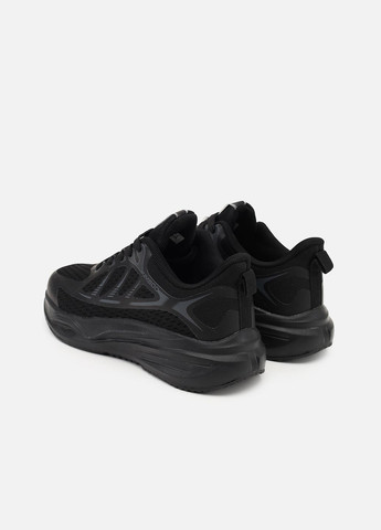 Черные демисезонные кроссовки для мальчика, на плоской подошве цвет черный cb-00273740 Kimboo