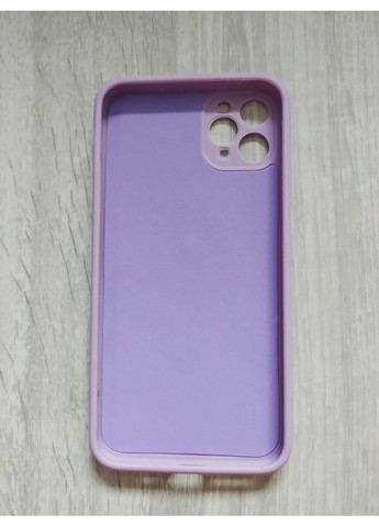 Чохол на 11 Pro Max Бузковий силіконовий Silicone Case full No Brand (360896734)