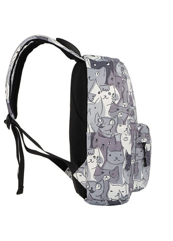 Рюкзак, TeensPack Cats, серый 2E (315601130)