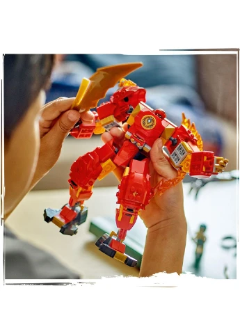 Конструктор NINJAGO Робот вогняної стихії Кая, 322 деталі () Lego 71808 (328399110)