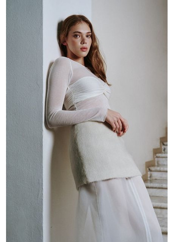 Лонгслів з ліфом молочний TAYU Лонгслив (364895285)