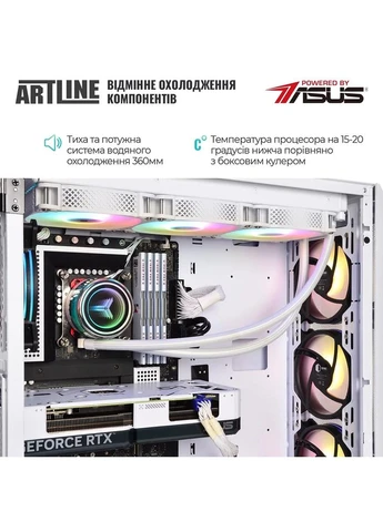 Компьютер Overlord X93WHITE Windows 11 Pro (X93WHITEv87Win) ARTLINE (344451380)