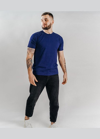 Синя футболка чоловіча valueweight (061036e3ml) з коротким рукавом Fruit of the Loom