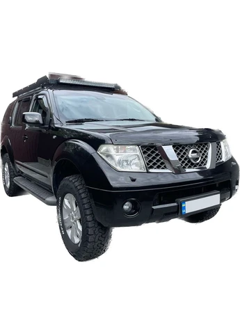 Дефлектор капоту (EuroCap) для Nissan R51 2005-2014 рр Pathfinder (389059162)