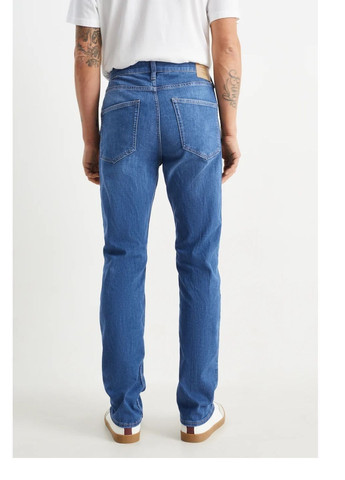 Синие демисезонные джинсы C&A