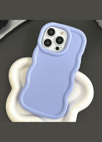 Чохол TPU Ripple для Apple iPhone 16 Pro Max (6.9") Lilac Blue No Brand (334117289)