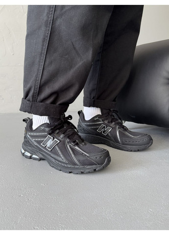 Чорні Осінні кросівки чоловічі New Balance 1906R Cordura Black Silver Termo | Нью Беланс 1906R