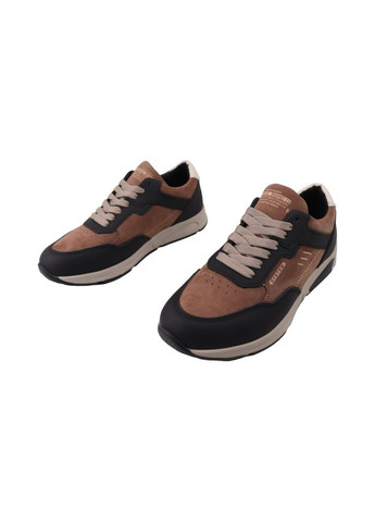 Бежевые кроссовки мужские капучино натуральный нубук Konors 902-25DK