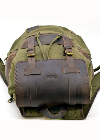 Городской рюкзак микс из парусины и кожи RH-0010-4lx от бренда TARWA (298684592)