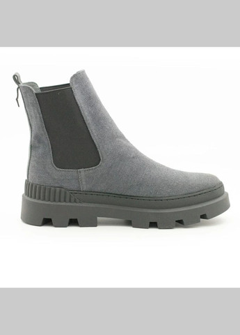 Жіночі зимові черевики челсі високі з натуральної конопляної тканини Donna Jo Hemp (339626093)