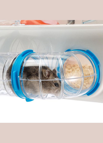 Клітка для хом'яків і гризунів з ігровими тунелями Combi 1 (Ферпласт Комбі 1) Ferplast (297512170)