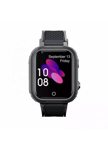 Детские умные смарт-часы LT21 с водонепроницаемым корпусом камерой GPS-трекером и видеозвонком Черный 4G Lemfo (349824303)