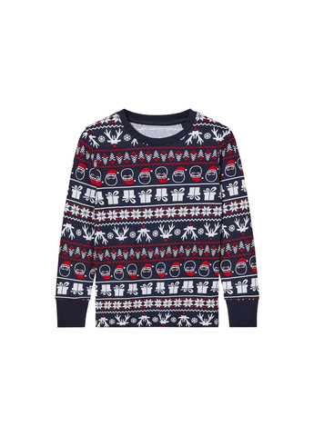 Темно-синяя пижама (лонгслив и штаны) для мальчика lidl 457203 Pepperts