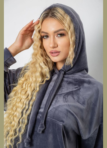 Спорт костюм женский велюровый свободного кроя Ager Спортивный костюм (316502024)