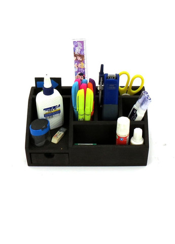 Настільний органайзер з дерева Блумфілд венге (КНЦ-0037012) No Brand (328230183)