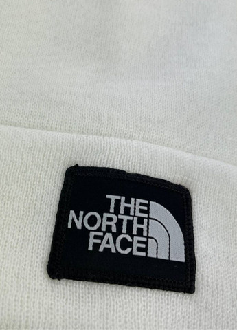 Молодежная шапка бини - The North Face / Норт Фейс No Brand Шапка з нашивкою (365715640)