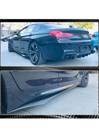 Накладки на пороги V1 (для F06 M-Sport, Карбон) для 6 серия F12/F13/F06 2011-2018 гг BMW (392193853)