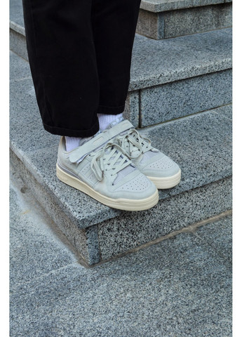 КРОССОВКИ ЖЕНСКИЕ ADIDAS FORUM LOW GREY АДИДАС ФОРУМ No Brand серые демисезоны (368887643)
