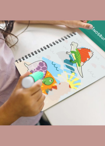 Багаторазова водна розмальовка Динозаври Додо Dodo (346391987)