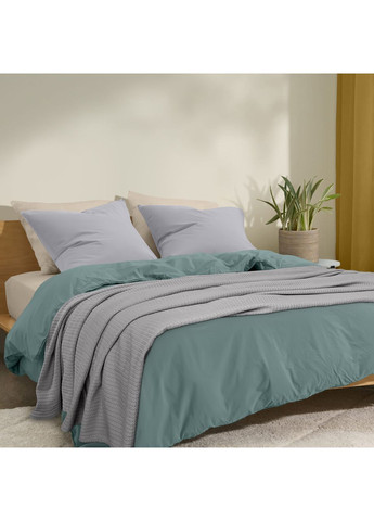 Плед-покрывало косичка 200х220 см Shadow Knitted Braid Графитовый Cosas (369668632)