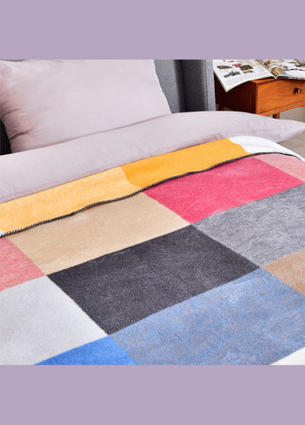 Плед покривало Kassandra 150х200 см см квадрат бавовна натуральне IDEIA (321990458)