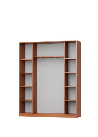 Шафа-купе дводверна Комбо AL ДСП/Дзеркало 180x45x210 см (MBS-2741) MebelStar (346288316)