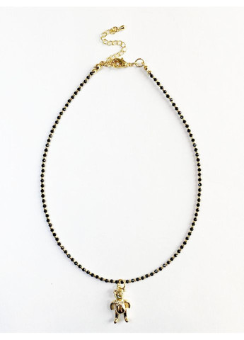 Чокер с мишкой из шпинели 4886 LeBijou (368559277)