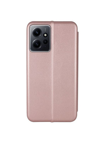 Шкіряний чохол-книжка Classy для Xiaomi Redmi Note 12 4G Rose Gold No Brand (345561084)