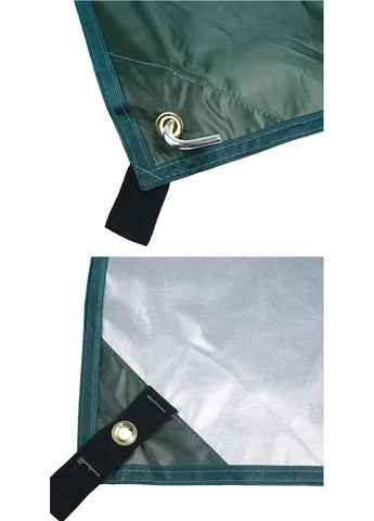 Тент туристический Водонепроницаемый М 3Х5 метра Темно-зеленый (DF050462) Bluefield (317297561)