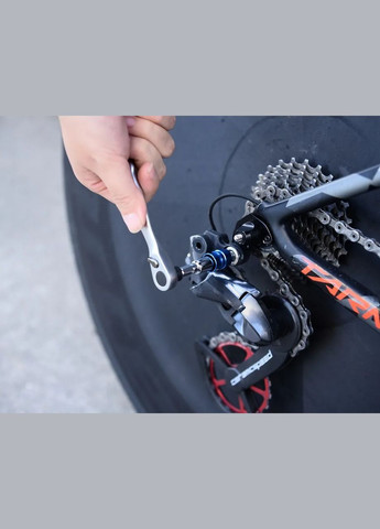 Мультитул для велосипеда - набор шестигранных бит ThinkRider (11 бит с трещеткой) Rider (324627077)