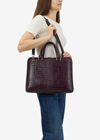 Сумка для ноутбука жіноча шкіряна велика на блискавці Briefcase Regina Notte (371721945)