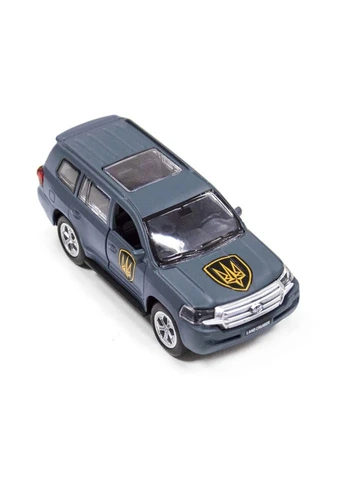Автомодель Серії "шеврони Героїв" Toyota Land Сruiser "рубіж" Km6010 Seli No Brand (394384617)