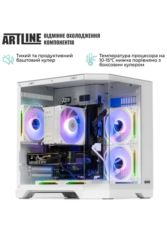 Компьютер Gaming X61WHITE (X61WHITEv24Win) ARTLINE (370864268)