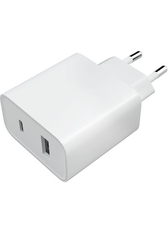 Блок питания Mi 33W Wall Charger 2 выхода (TypeA+Type-C) быстрый зарядный адаптер Xiaomi (279553984)