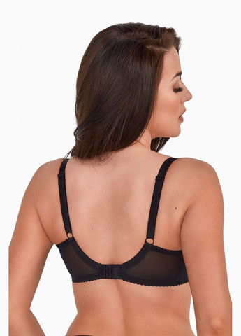 Чорний жіночий бюстгальтер Gaia з кісточками поліамід, поліестер